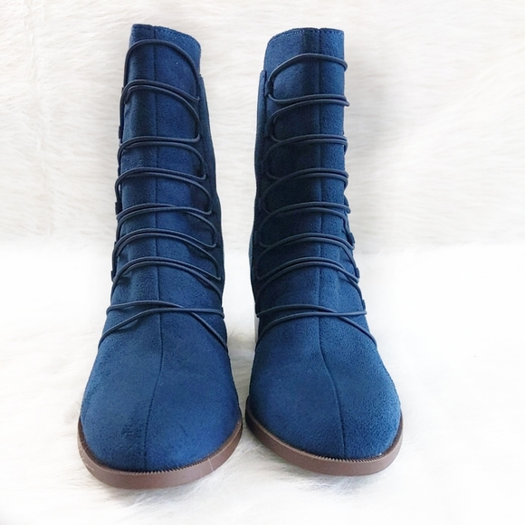 Journee Collection Cyan ankle booties sz 7.5 - Picture 2 of 8